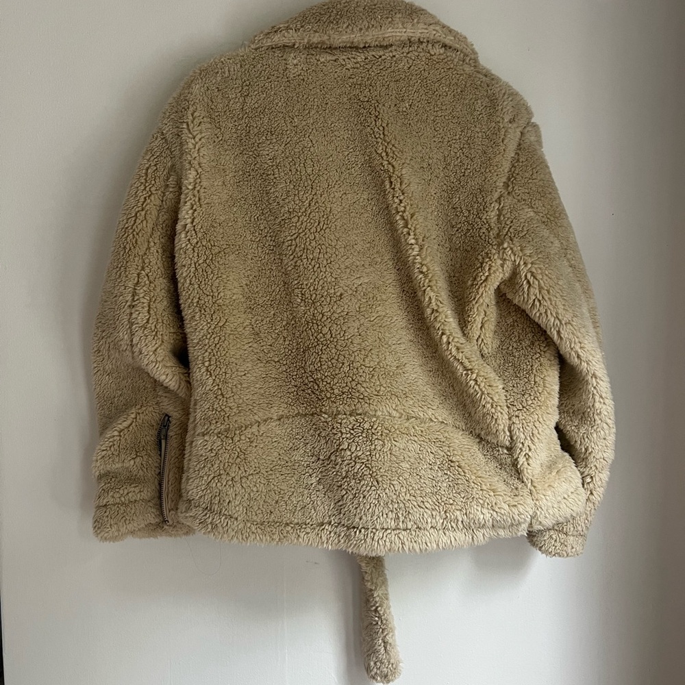 Free People So Cozy Moto Jacket XS - Picture 3 of 6